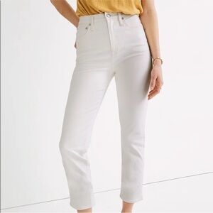 Madewell Straight Crop Jeans
